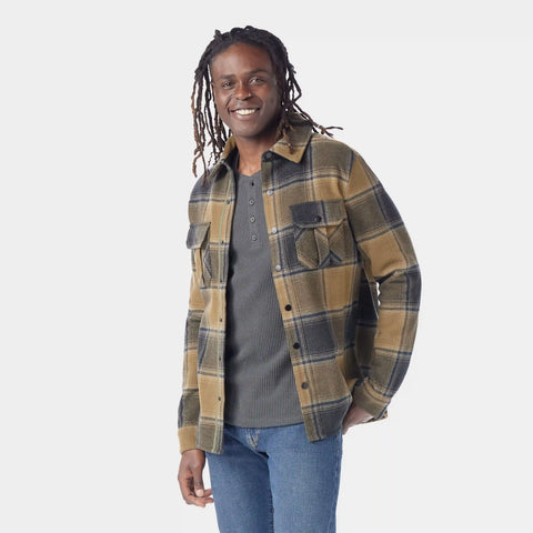Anchor Line Shirt Jacket