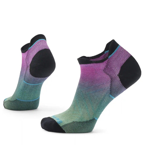 Women's Run Ombre Print Low Ankle Socks