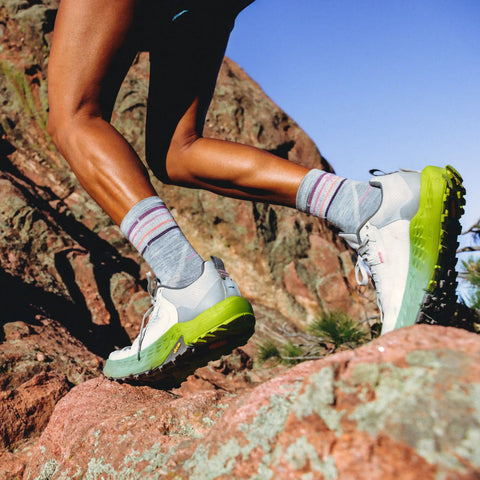 Women's Run Zero Cushion Mid Crew Socks