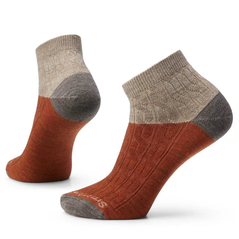 Women's Everyday Cable Ankle Socks