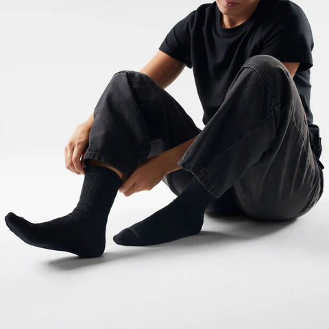 Women's Everyday Cable Crew Socks