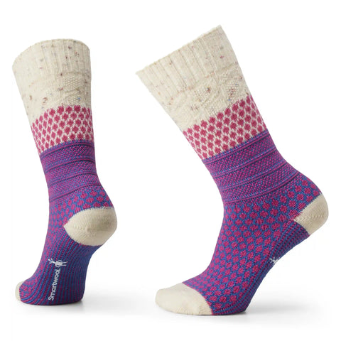 Women's Everyday Cozy Popcorn Cable Crew Socks
