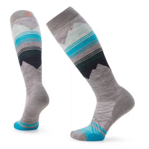 Women's Ski Pattern Over The Calf Socks