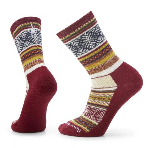 Everyday Cozy Fair Isle Sweater Crew Socks