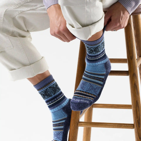 Everyday Cozy Fair Isle Sweater Crew Socks