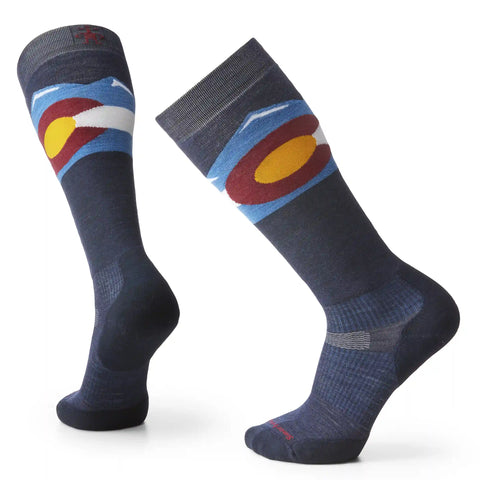 Snowboard Colorado Over The Calf Socks