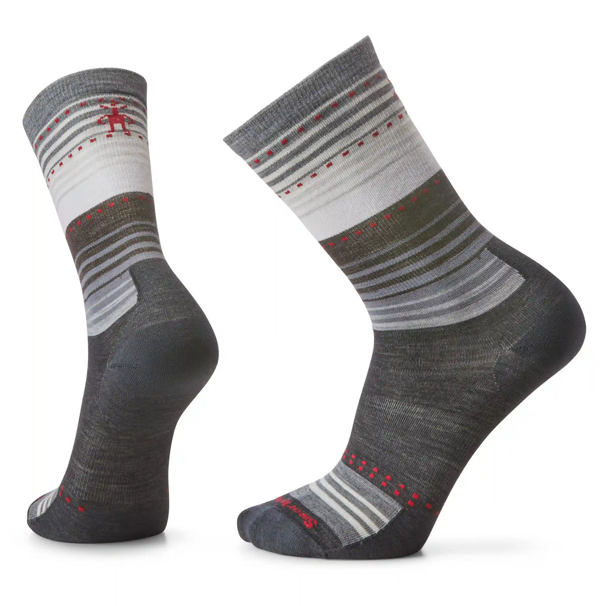 Women's Everyday Stitch Stripe Crew Socks