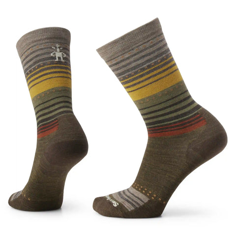 Women's Everyday Stitch Stripe Crew Socks
