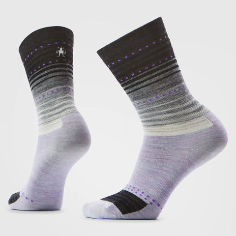 Women's Everyday Stitch Stripe Crew Socks