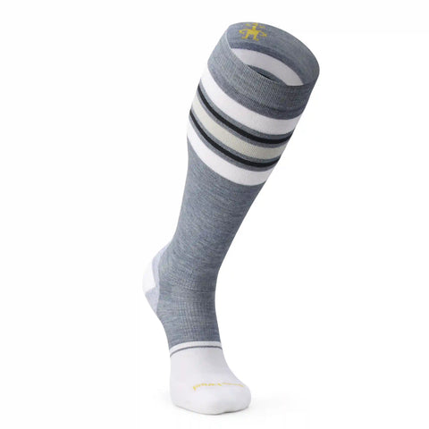 Snowboard Stripe Extra Stretch Over The Calf Socks