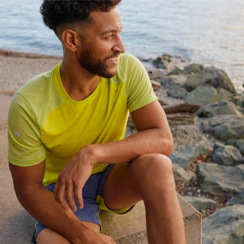 Men's Active Mesh Short Sleeve