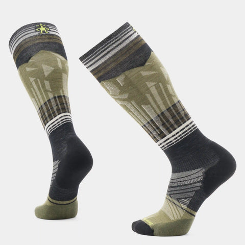 Ski Summit Shot Over The Calf Socks
