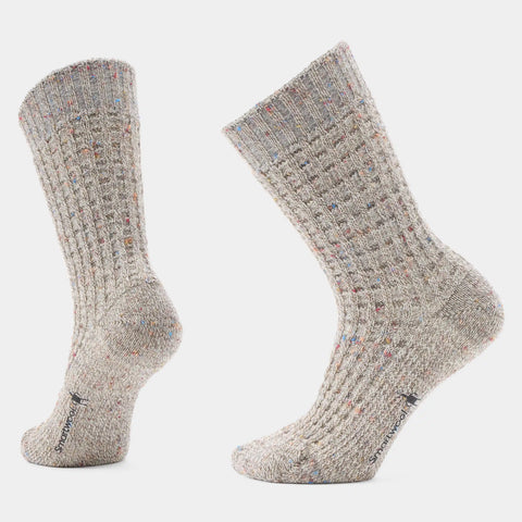 Women's Everyday Cozy Waffle Press Crew Socks