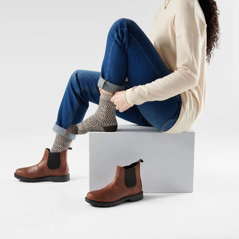 Women's Everyday Cozy Digi-Tick Crew Socks