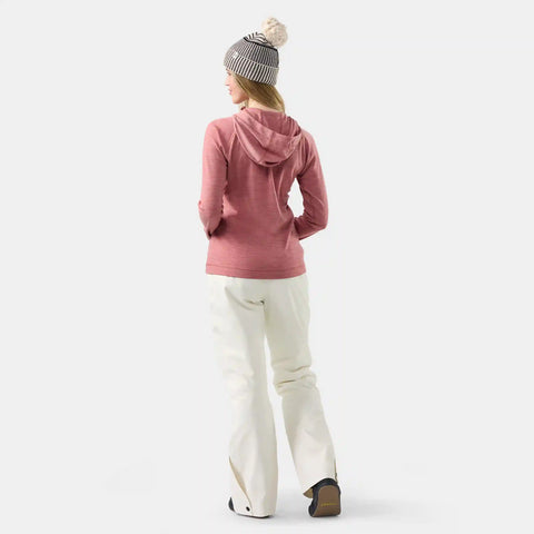 Women's Classic Thermal Merino Base Layer 1/2 Zip Hoodie