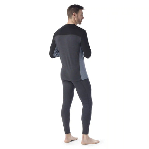Men's Classic Thermal Merino Base Layer Colorblock Crew