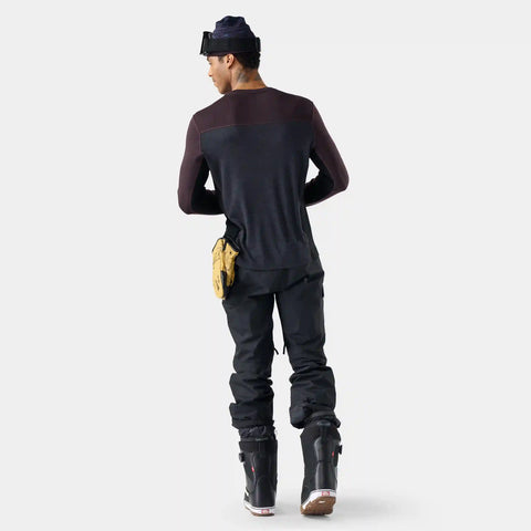 Men's Classic Thermal Merino Base Layer Colorblock Crew
