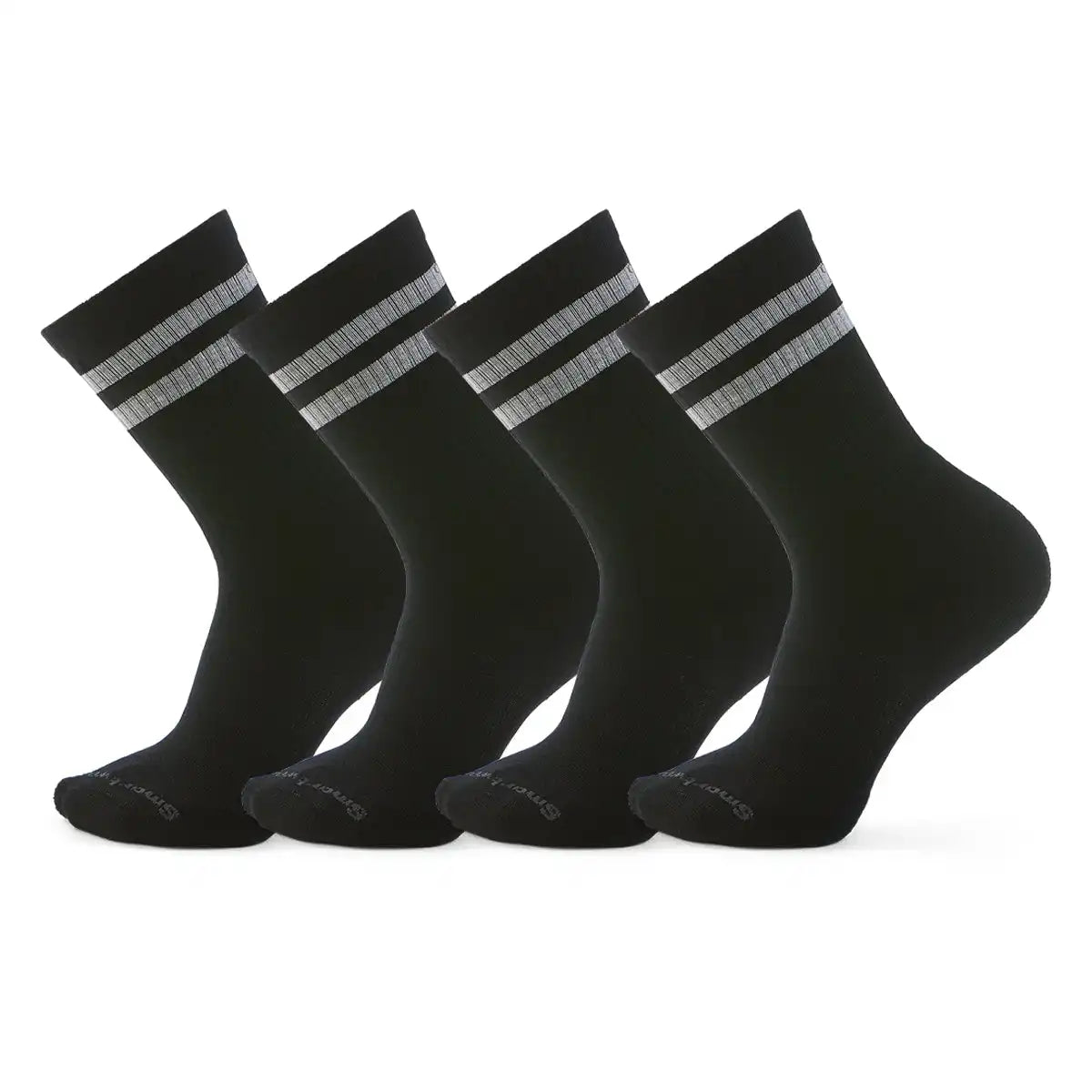 Everyday Athletic Striped Crew Socks 4-Pack