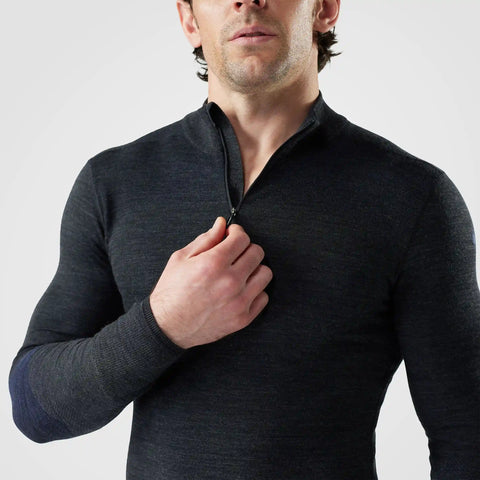 Men's Intraknit™ Thermal Merino Base Layer 1/4 Zip