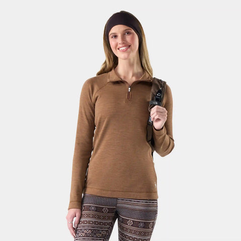 Women's Classic Thermal Merino Base Layer 1/4 Zip Boxed