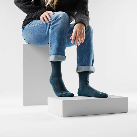 Women's Everyday Roll Top Crew Socks