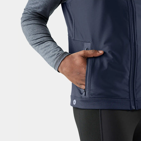 Men's Active Fleece Wind Insulated Vest