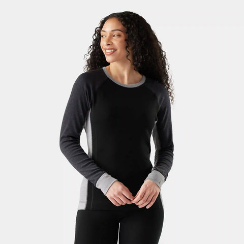 Women's Classic Thermal Merino Base Layer Colorblock Crew