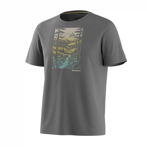 Men's Winding Trail Active Short Sleeve Graphic Tee