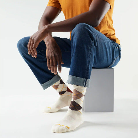 Everyday Diamond Jim Argyle Crew Socks
