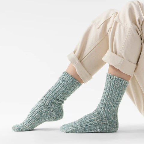 Women's Everyday Cozy Heritage Rib Crew Socks