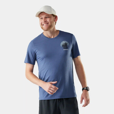 Men's Lunar Bear Active Short Sleeve Graphic Tee