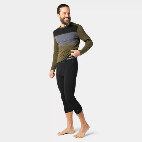 Men's Classic Thermal Merino Base Layer 3/4 Bottom Boxed