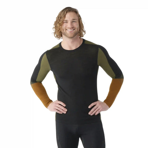Men's Intraknit™ Thermal Merino Base Layer Colorblock Crew