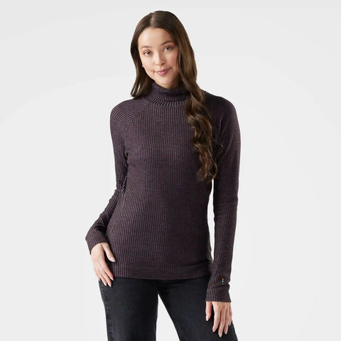 Women's Thermal Merino Rib Turtleneck