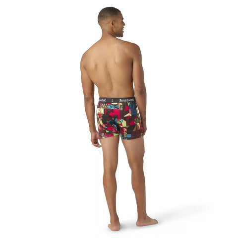 Men's Merino Print Boxer Brief