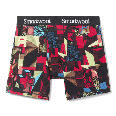 Men's Merino Print Boxer Brief