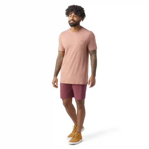Men's Merino Hemp Blend Short Sleeve Pocket Tee
